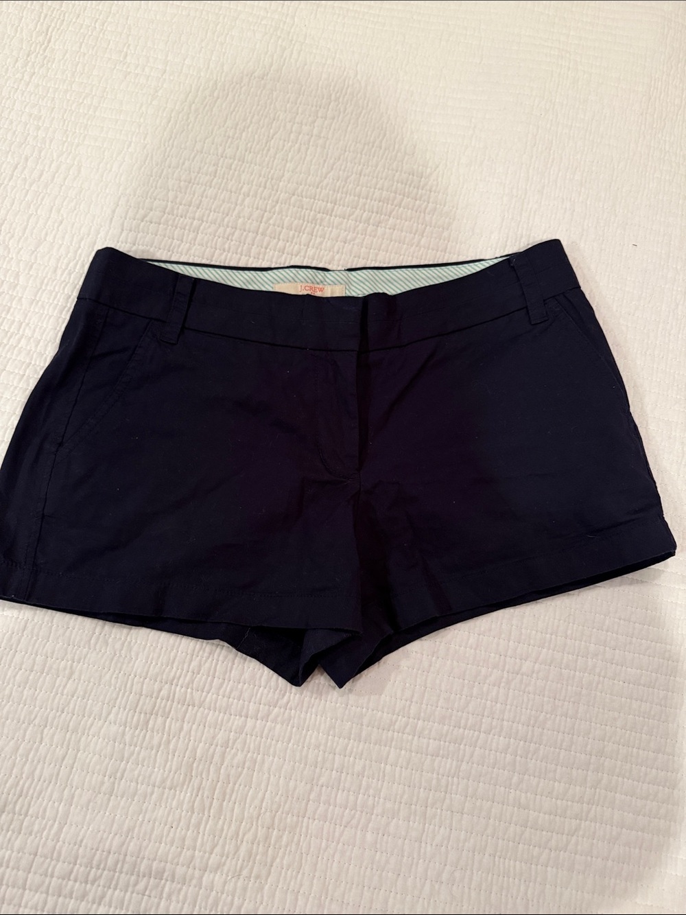 J. Crew Navy High-Waist Chino Shorts